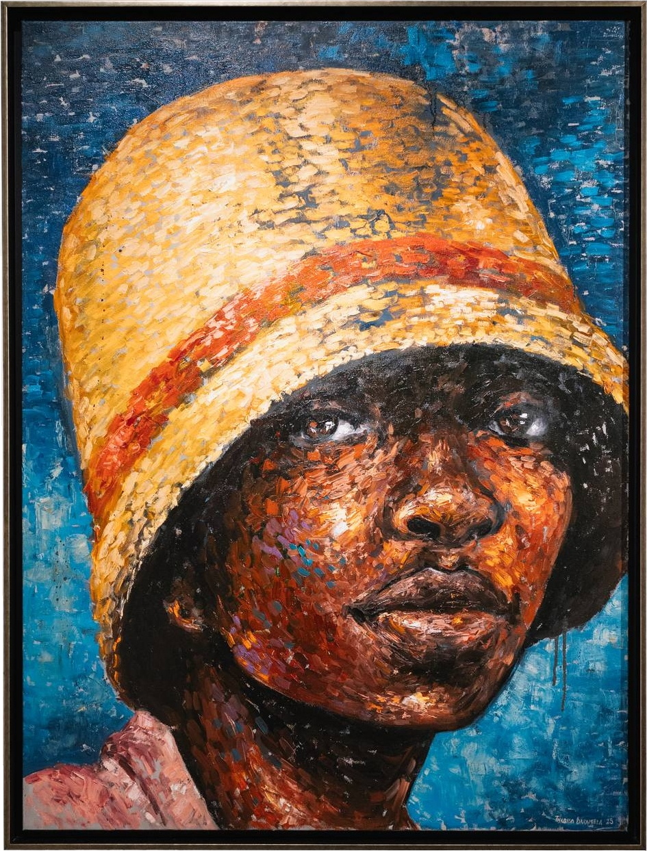 Being 08 by Thabiso Dakamela, complete framed work